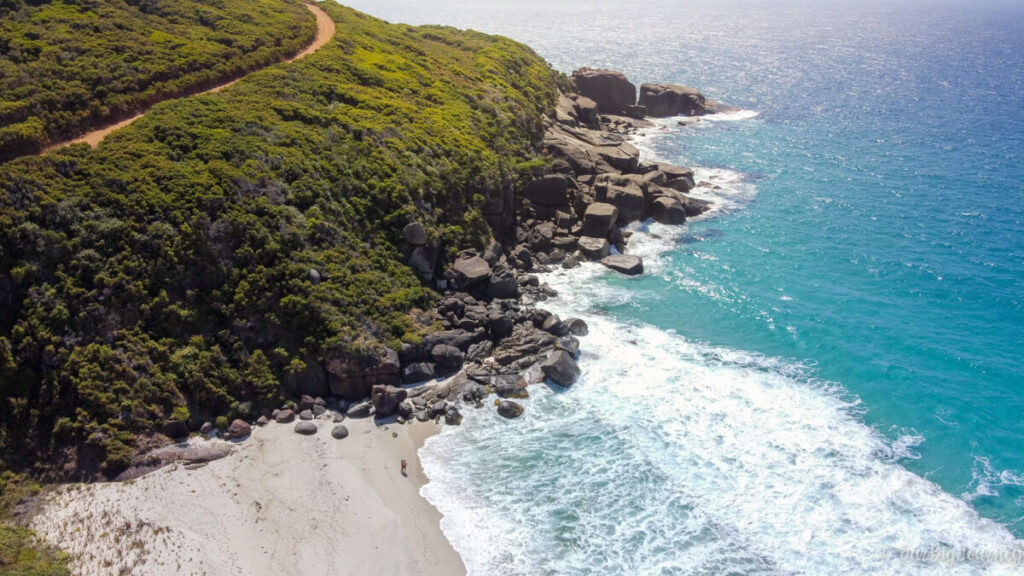 Shelley Beach in Western Australia Road trip