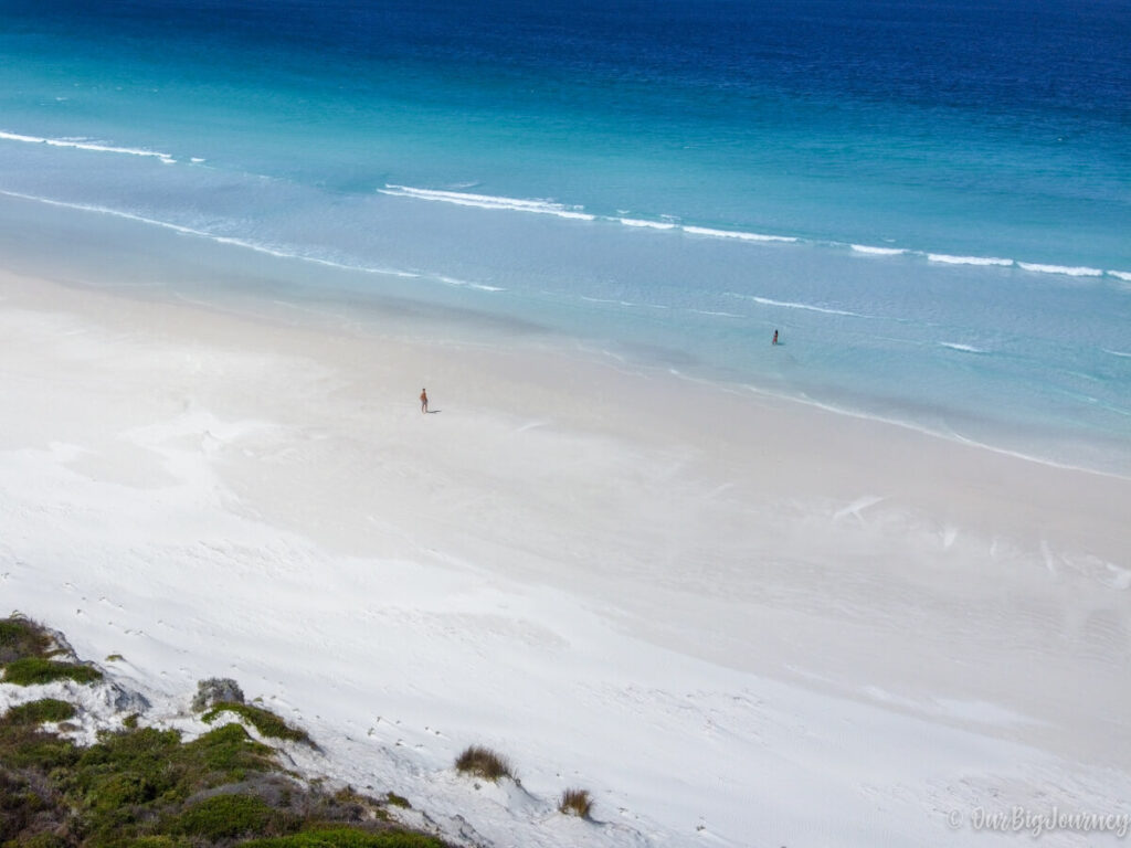 Lucky Bay beach in Esperance Australia