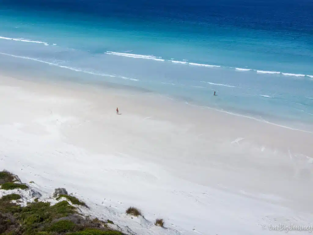 Lucky Bay beach in Esperance Australia