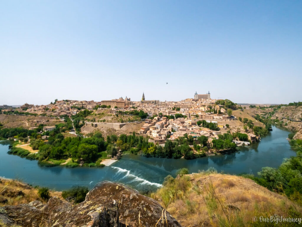 Toledo Spain lookout view