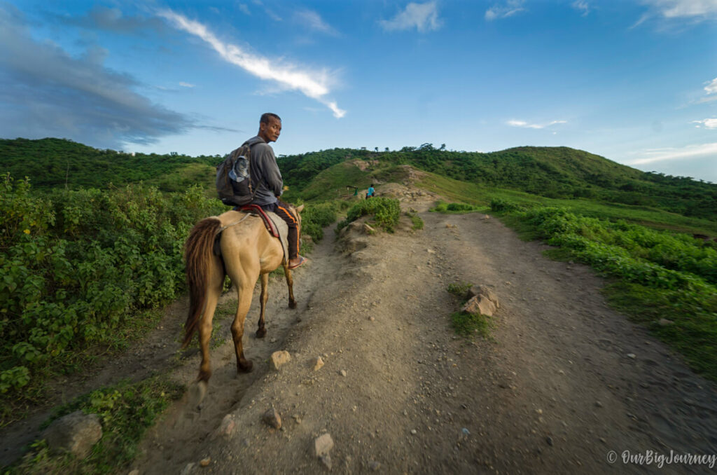 Horseback riding in the Philippines