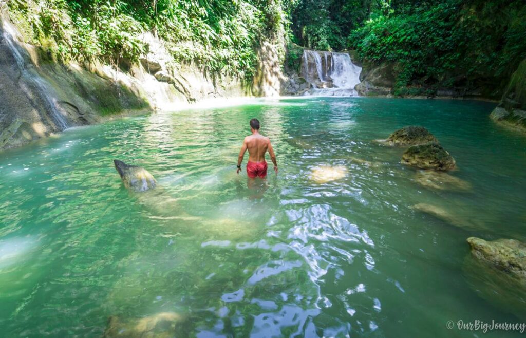 Swim at Bohol the Philippines