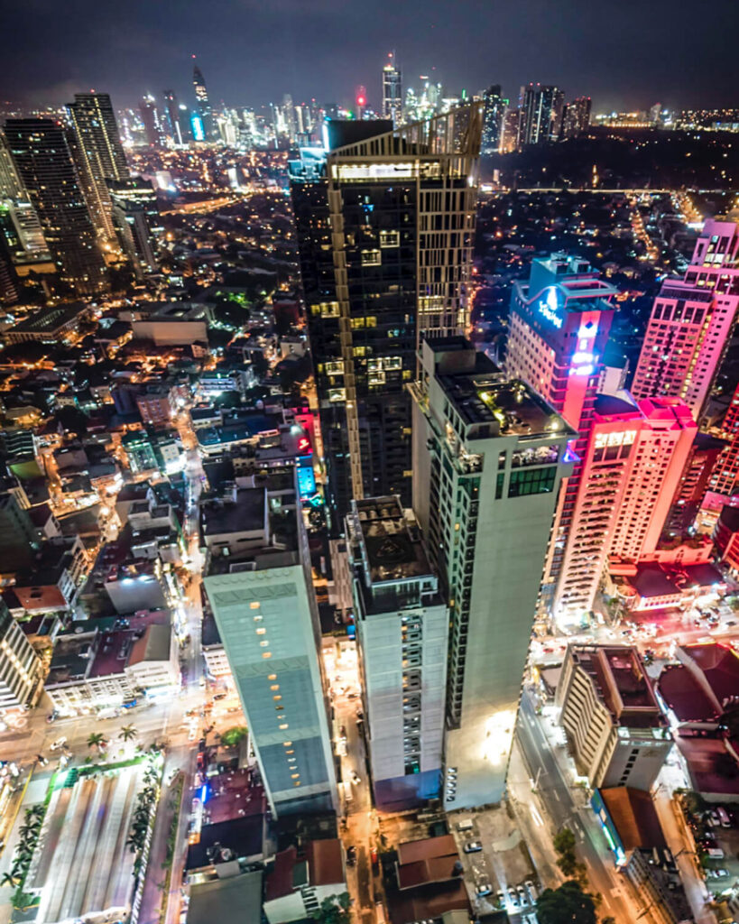 Manila City Night Makati