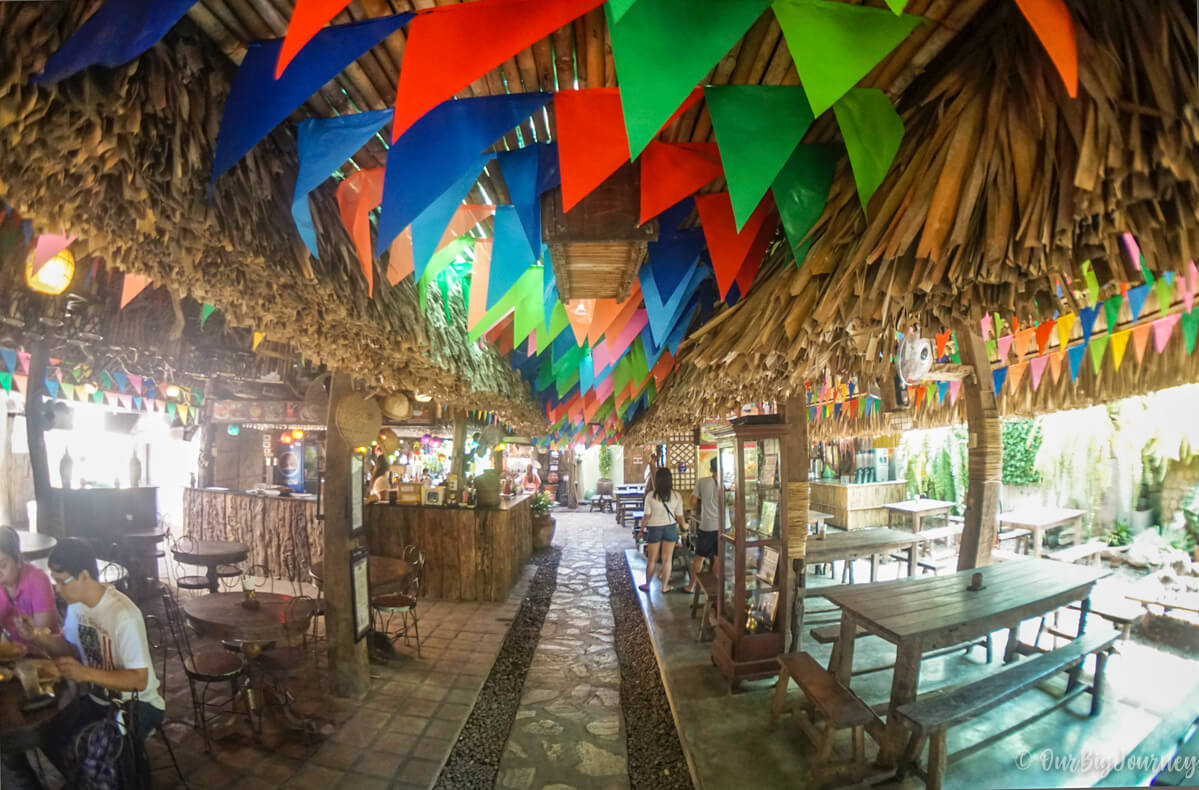 Restaurant at Vigan, the Philippines