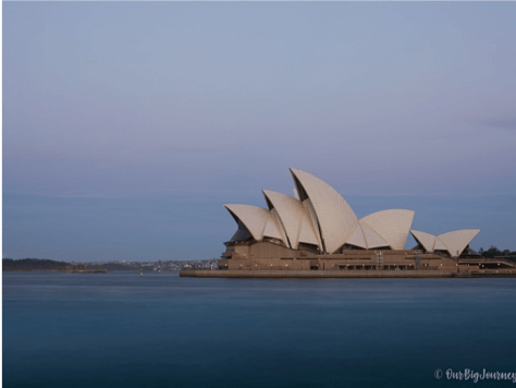 Sydney Opera House before editing