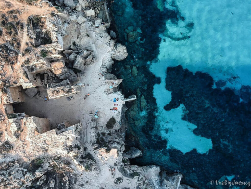 Favignana Island Cala Bue Marino