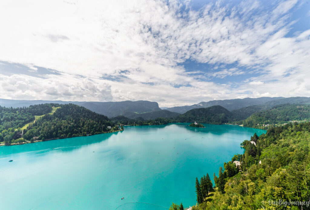 Lake Bled Slovenia Castle Views