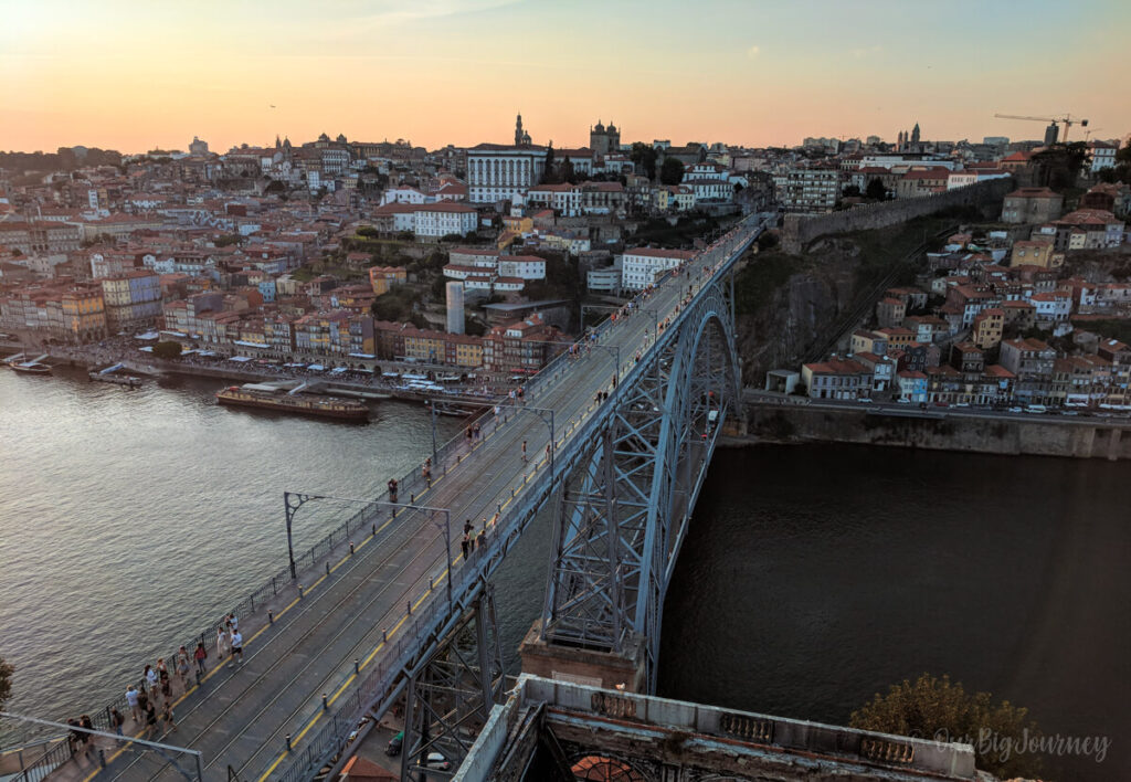 Dom Luis I Bridge in Porto