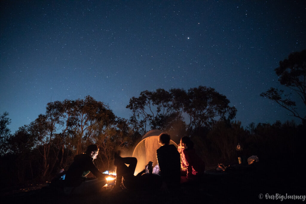 night condabyne camping campsite