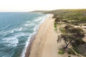 chinama's beach in Agnes Water