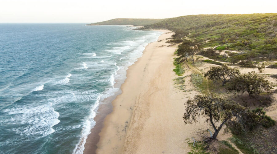 chinama's beach in Agnes Water