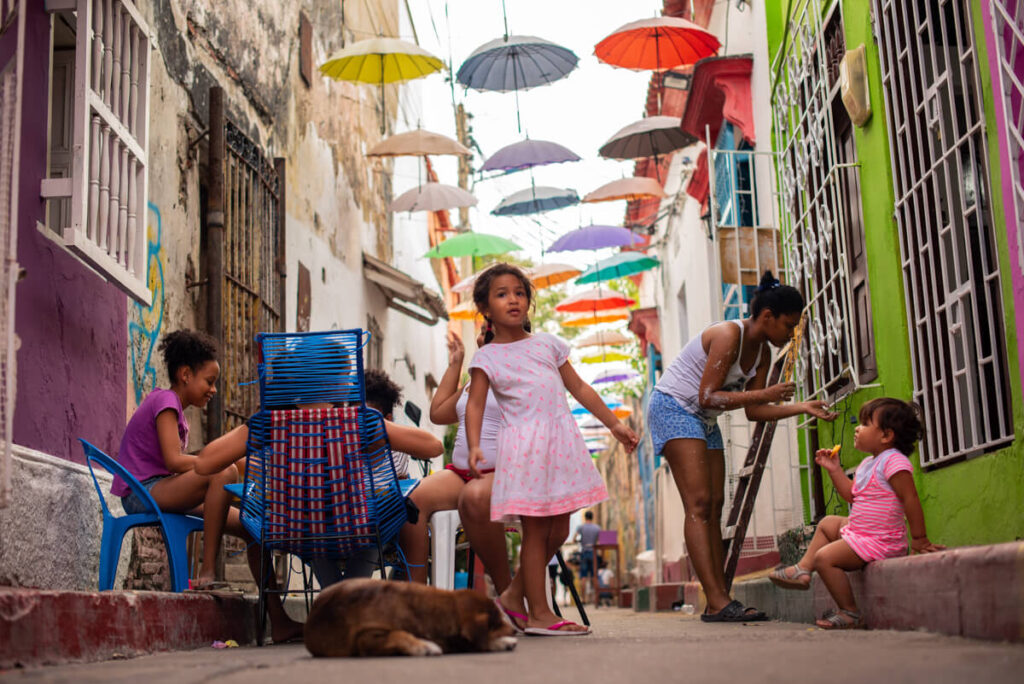 people in Cartagena de Indias