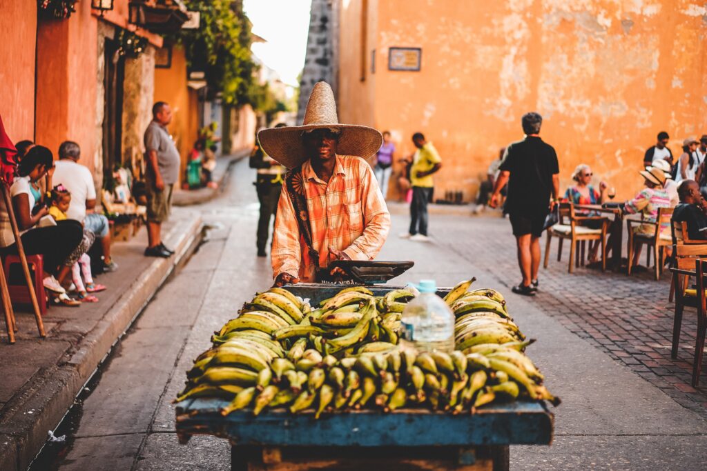 Seller in Cartagena de Indias
