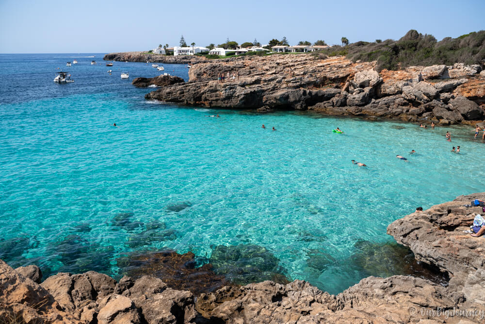 best beaches and calas in Menorca