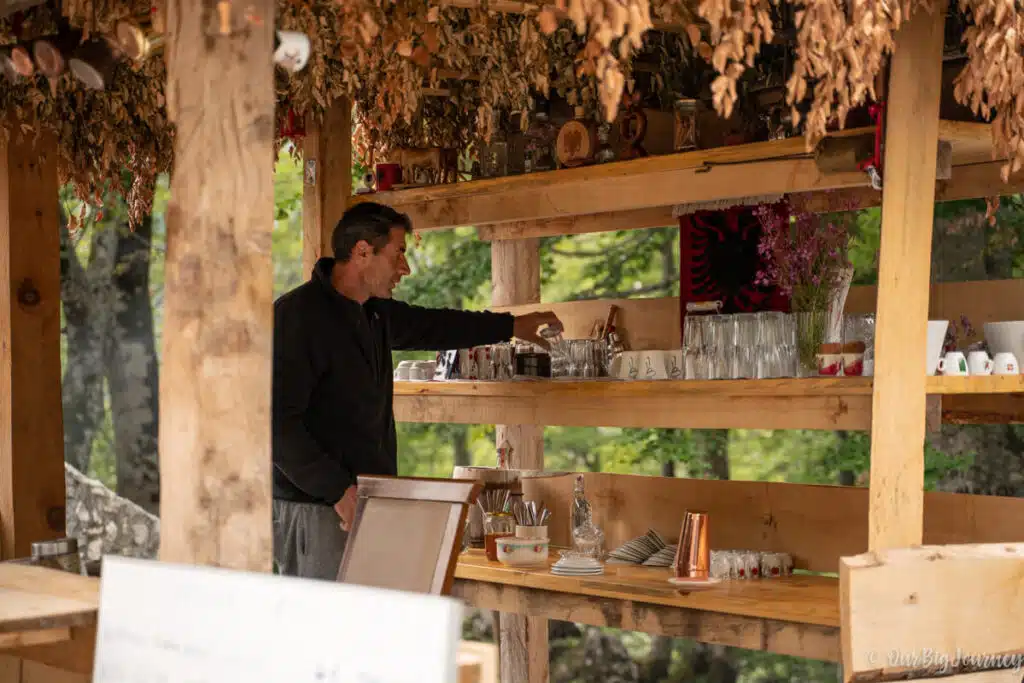 Simone Coffee in Valbona to Theth