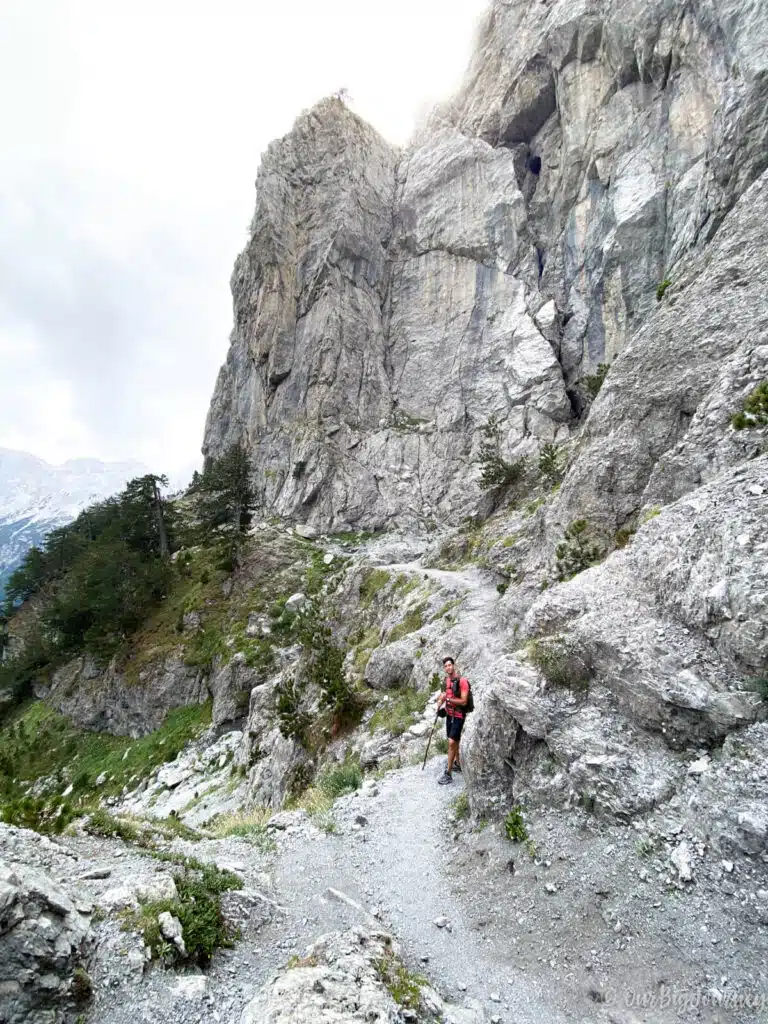 Valbona to Theth hike path