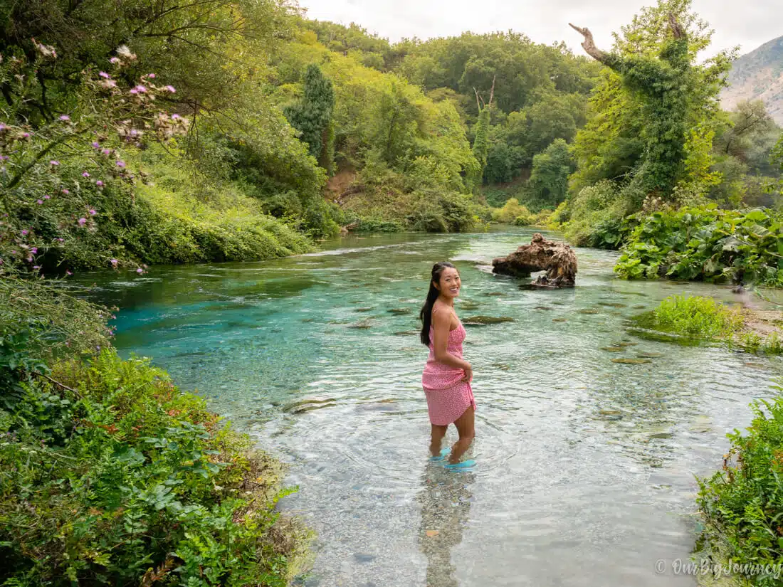 Blue Eye best places in Albania