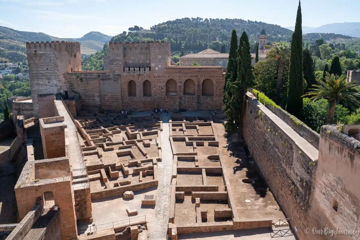 Alcazaba in the Alhambra