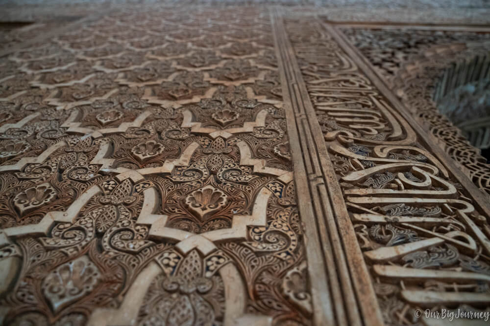 details in Alhambra