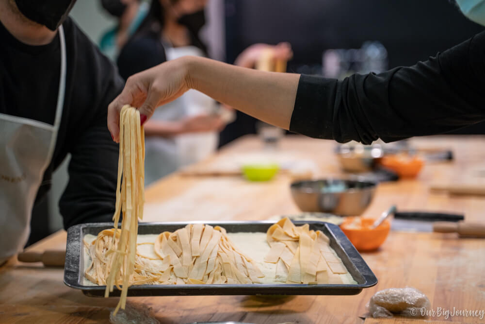 Pasta making class in Florence