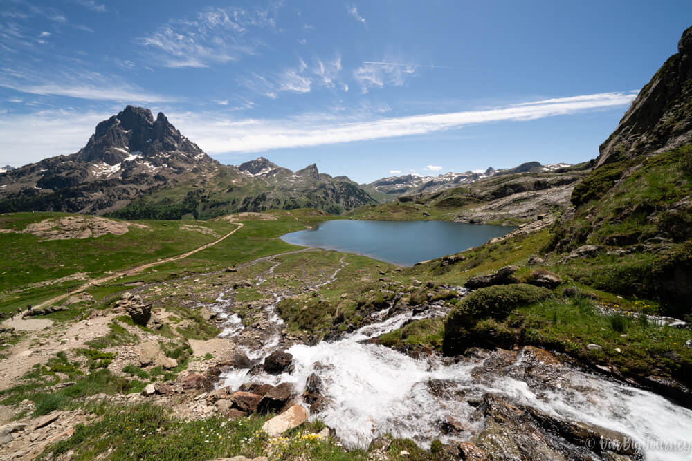 Lac Roumassot in Lacs d'Ayous hike