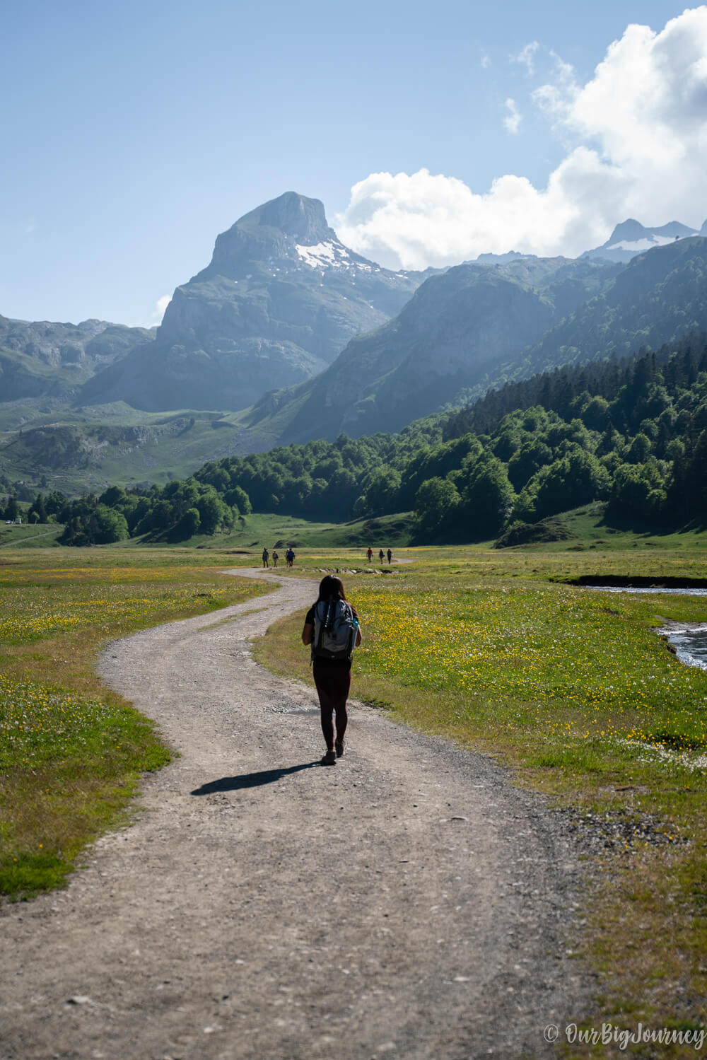 hiking in Lacs d'Ayous