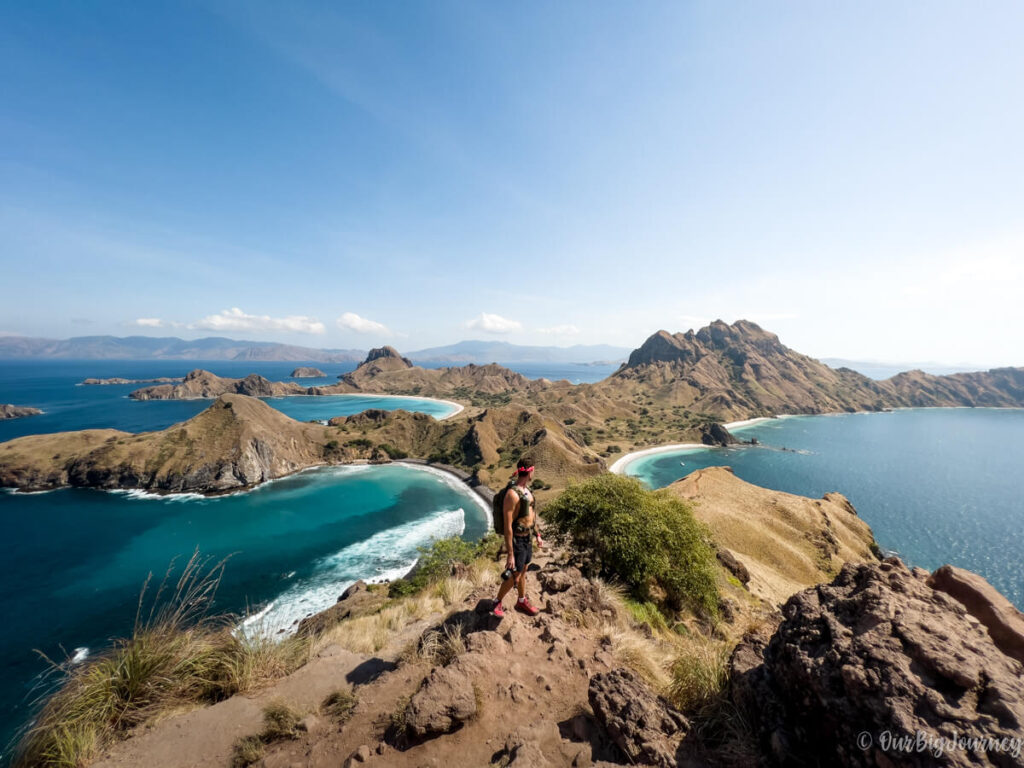 Padar Island lookout