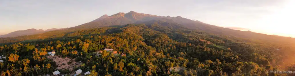 Mount Rinjani hike views