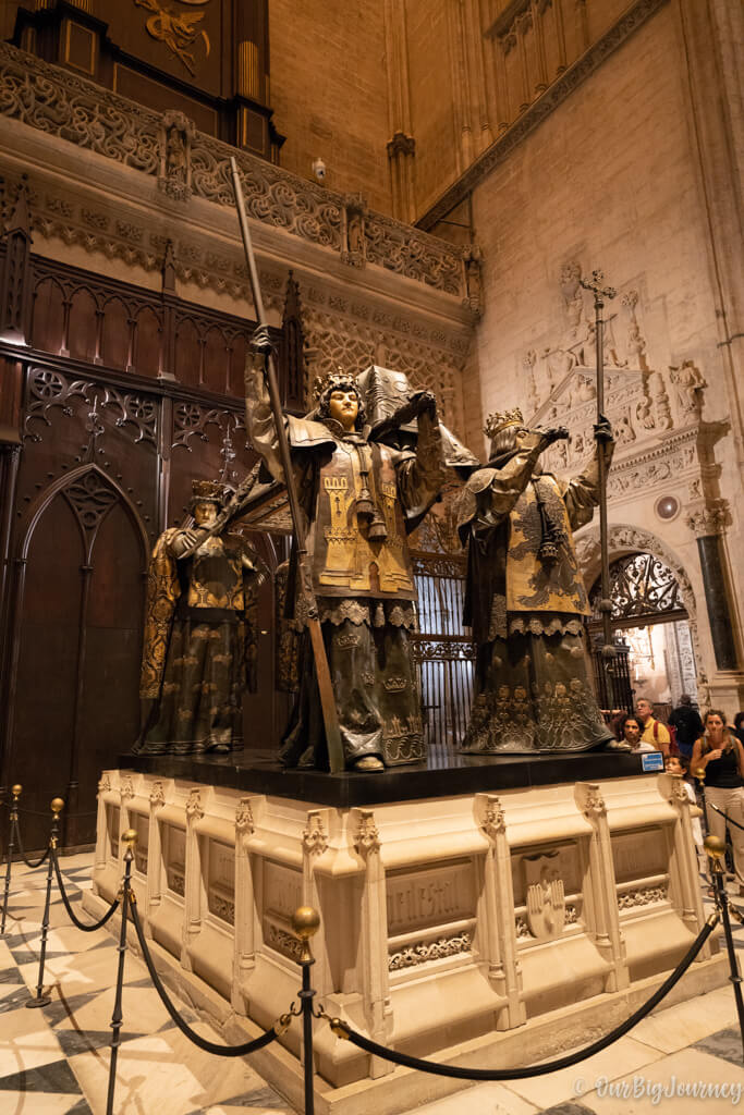 Christopher Columbus tomb in Seville