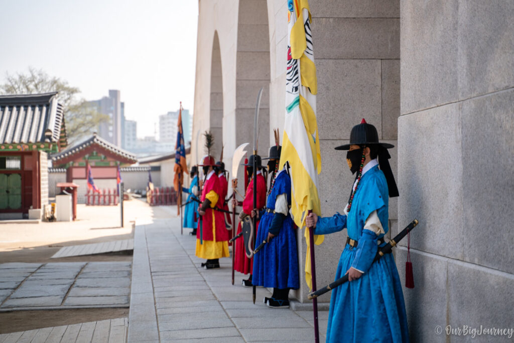 Gyeongbokgung Royal guard