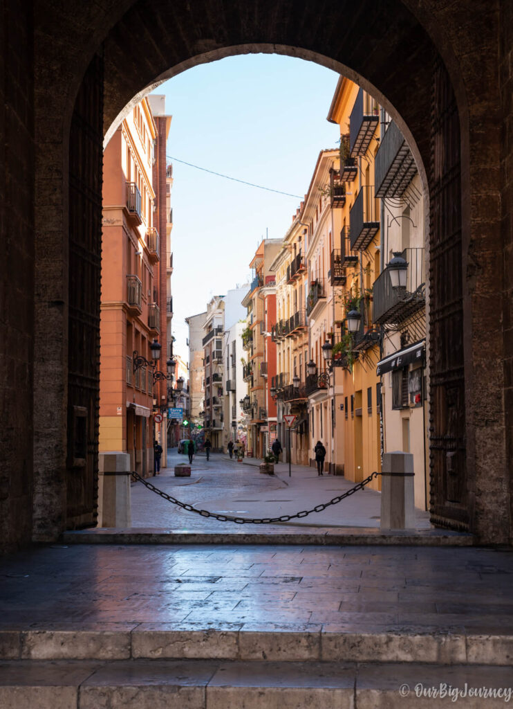 streets of el carmen Valencia