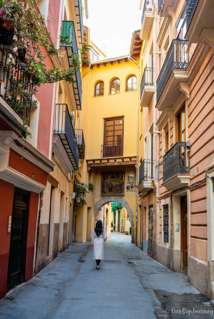 streets of el carmen Valencia