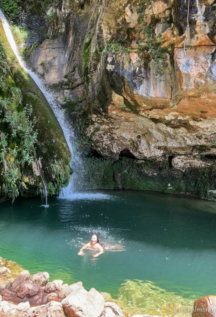 natural pool with Waterfall in Comunidad Valenciana