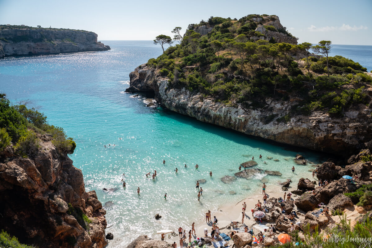 Calo des Moro beach