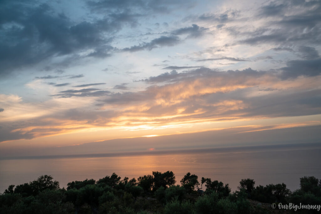sunset in Mallorca