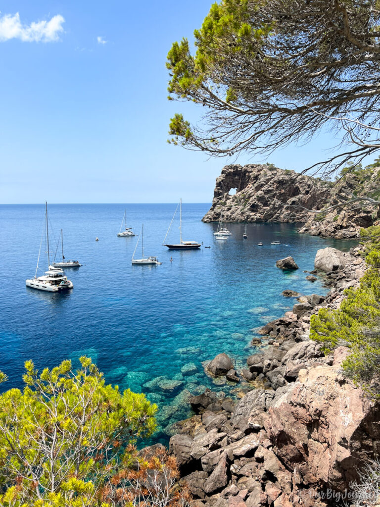 coast in Mallorca