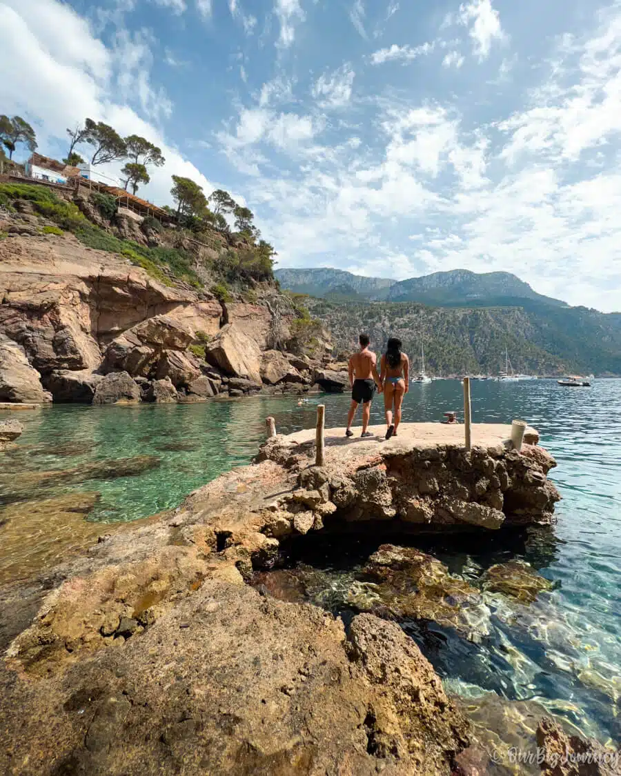 water in Sa Foradada