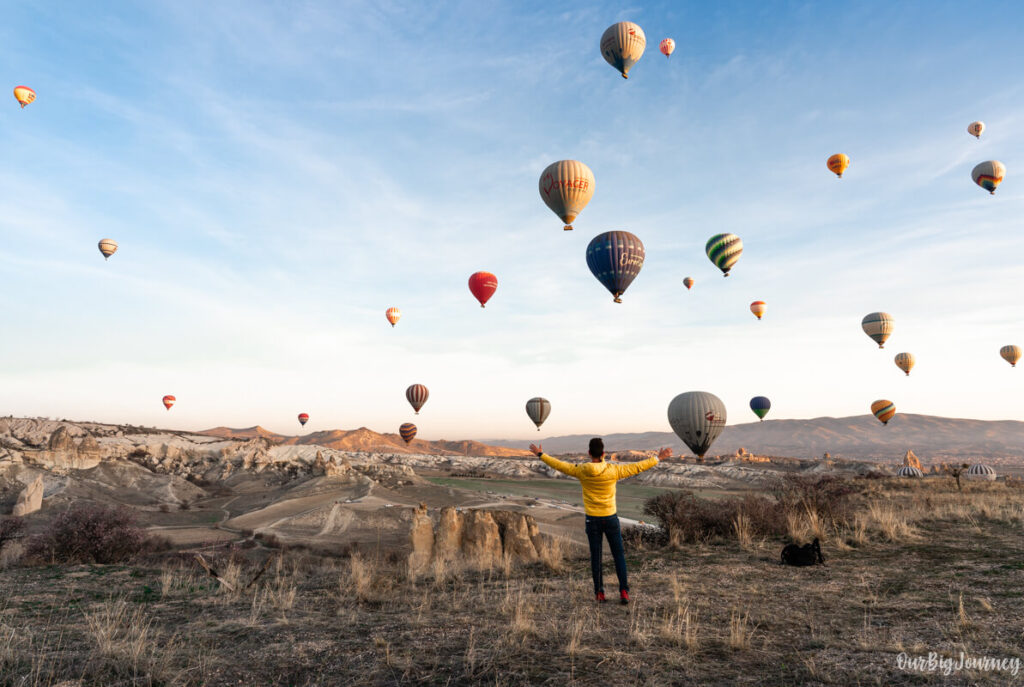 best places for sunrise in Cappadocia