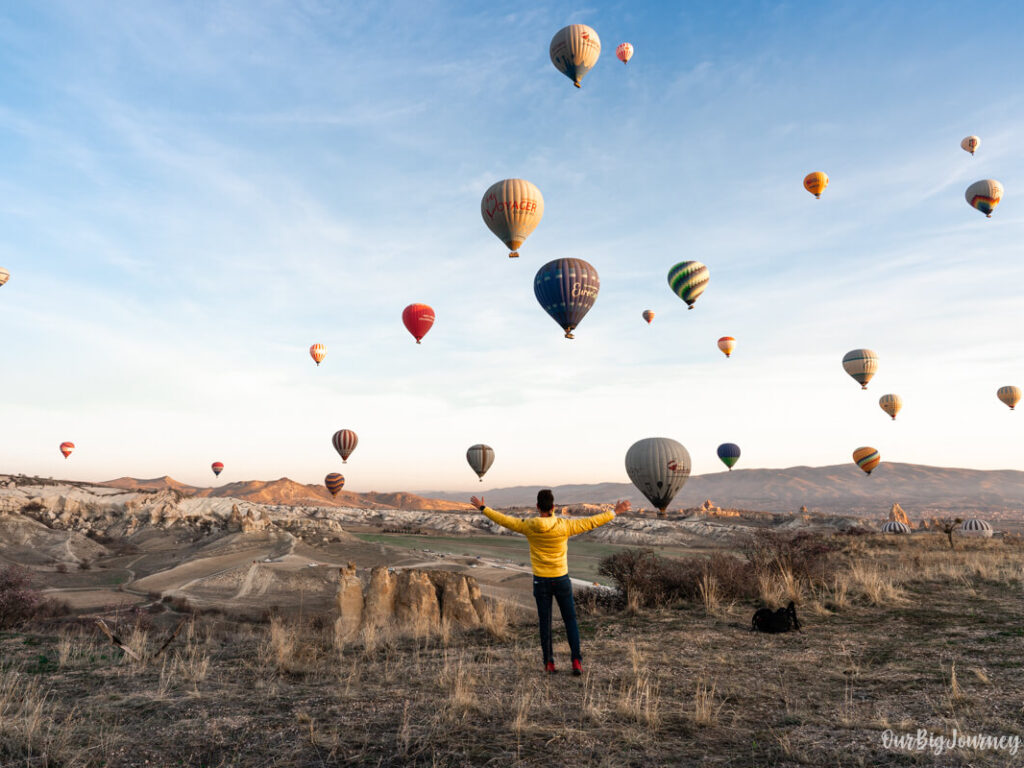 best places for sunrise in Cappadocia