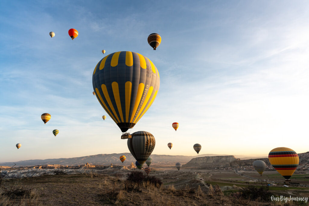 best sunrise place in Cappadocia