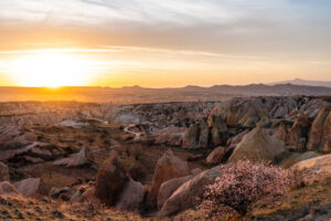 Where to find the best sunset in Cappadocia