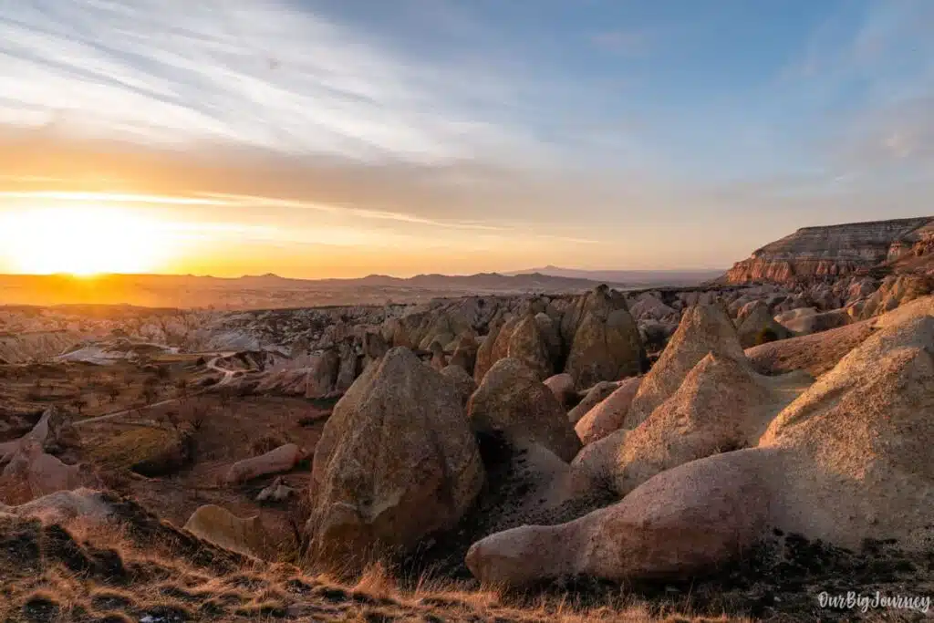 best sunset place in Cappadocia