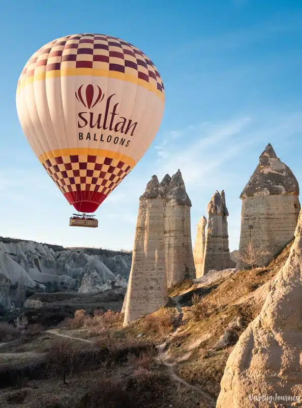ballon in Cappadocia