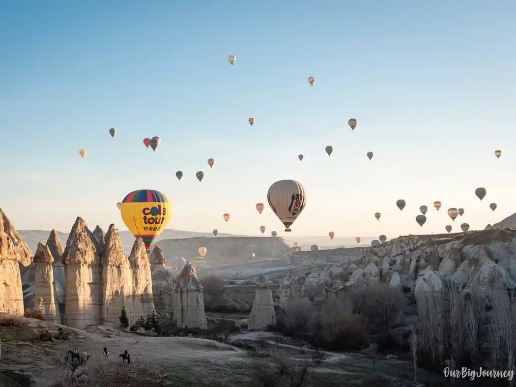 Best places for sunrise in Cappadocia