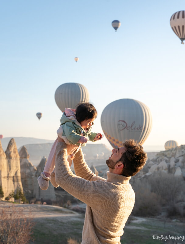 ballons in Cappadocia
