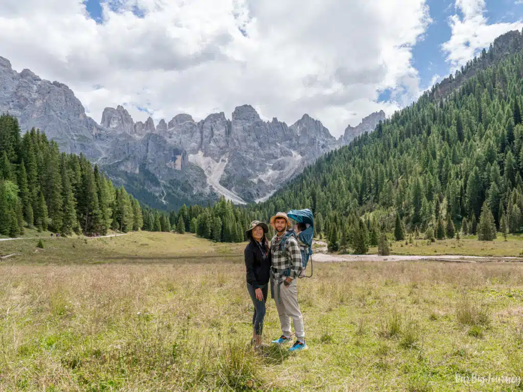 Val Venegia easy hike in the Dolomites