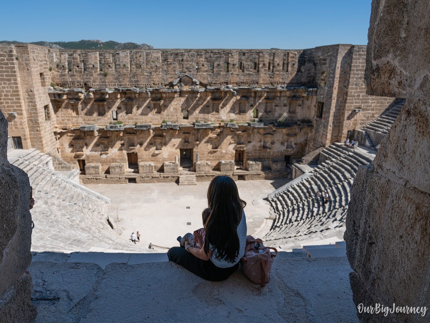 Aspendos theatre in Turkey